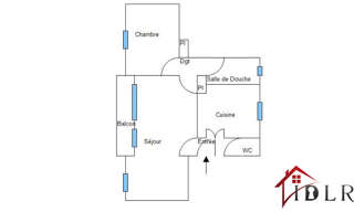 Appartement 2 Pièces 54 m² à vendre à Oyonnax (01100)