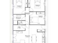 Pierrelatte :  maison de 84 m² sur un terrain viabilisé de 515 m² — photo 3