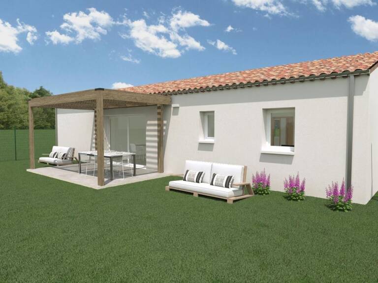 St GERVAIS Sur ROUBION : Maison de  83 m²- 3 chambres + garage + terrasse+ terrain de 400m² — photo 1