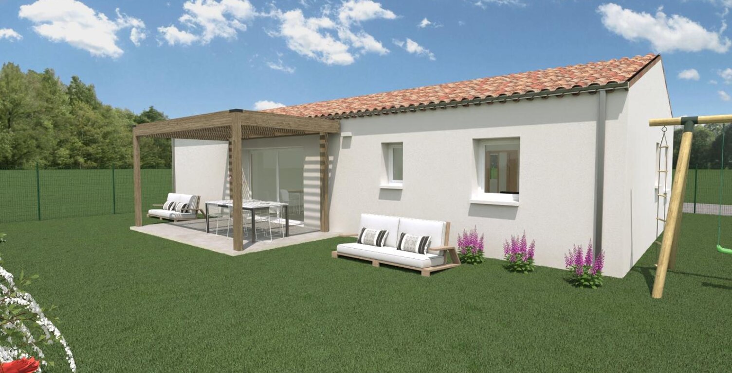 St GERVAIS Sur ROUBION : Maison de  83 m²- 3 chambres + garage + terrasse+ terrain de 400m² — photo 1