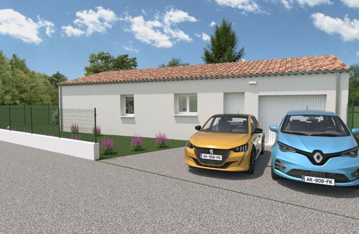 St GERVAIS Sur ROUBION : Maison de  83 m²- 3 chambres + garage + terrasse+ terrain de 400m² — photo 2