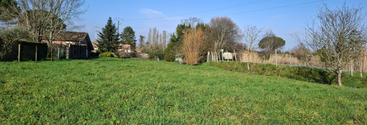 Terrain  660 m² à vendre à Asques (33240)