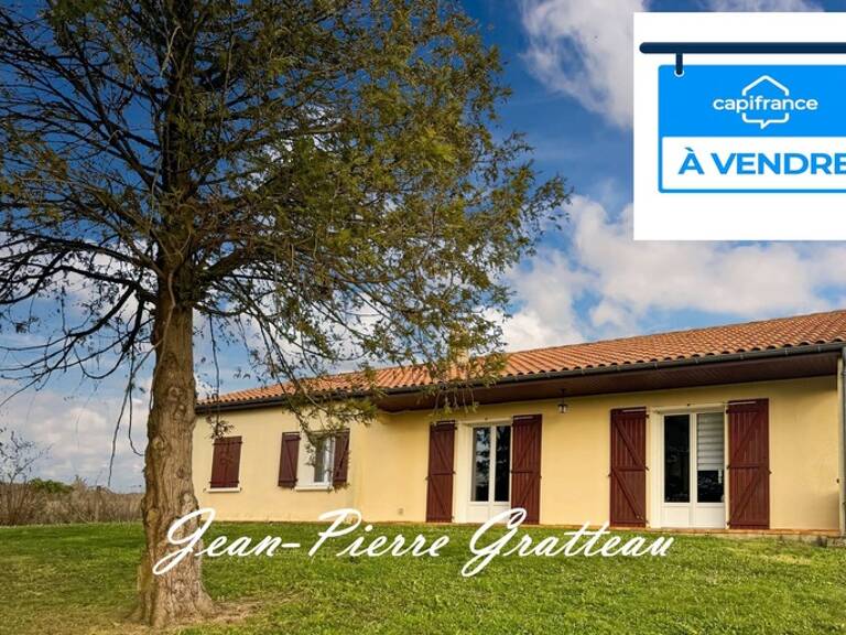 Dept de la Vienne (86) Maison de plain pied à vendre type 5 pièces OYRE (86) — photo 1