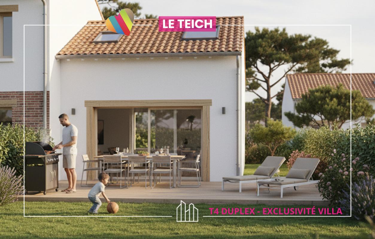 Villa / Maison  T4 à vendre Teich (Le) 33470