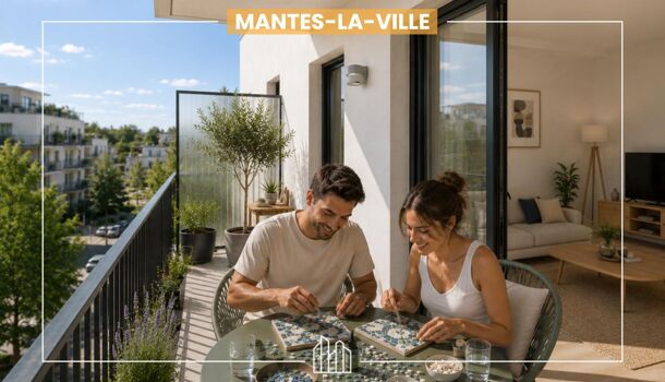 Appartement 2 pièces  à vendre Mantes-la-Ville 78711