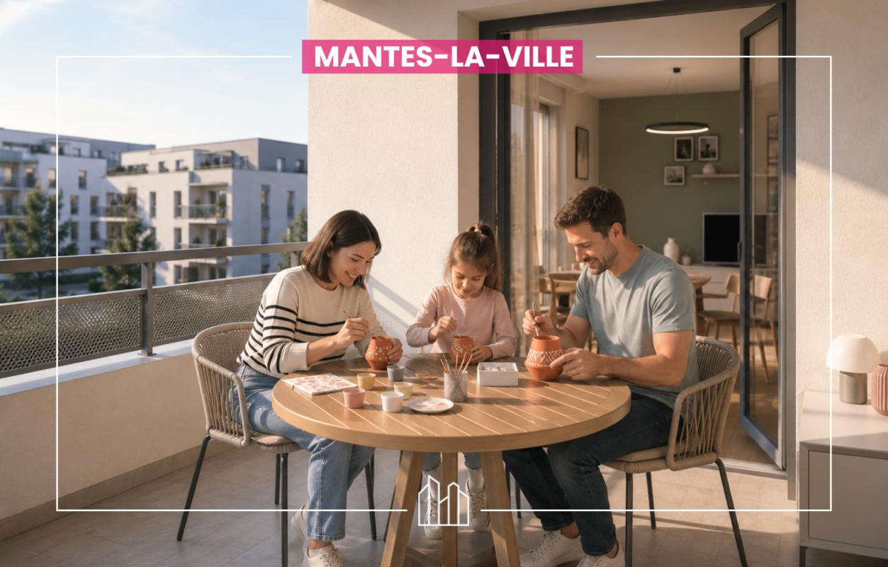 Appartement  T3 à vendre Mantes-la-Ville 78711