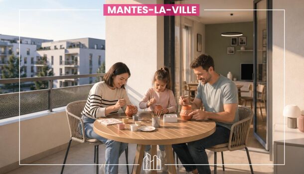 Appartement 2 pièces  à vendre Mantes-la-Ville 78711