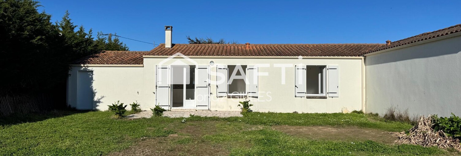 Maison 3 Pièces 72 m² à vendre à Saint-Pierre-d'Oléron (17310)