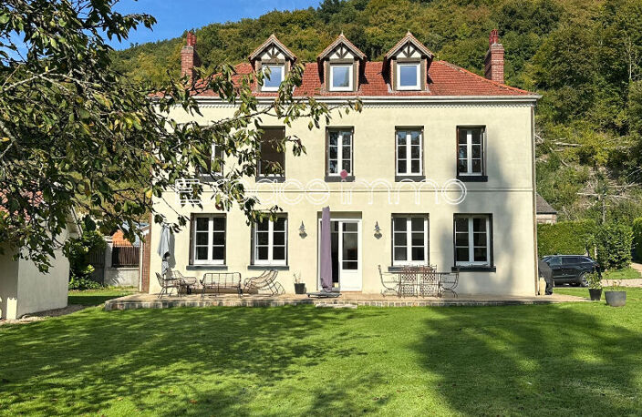 EXCLUSIVITE A MONTVILLE : maison de maître T9 à vendre au bord de l'eau avec dépendances sur terrain de 2800 m² — photo 2