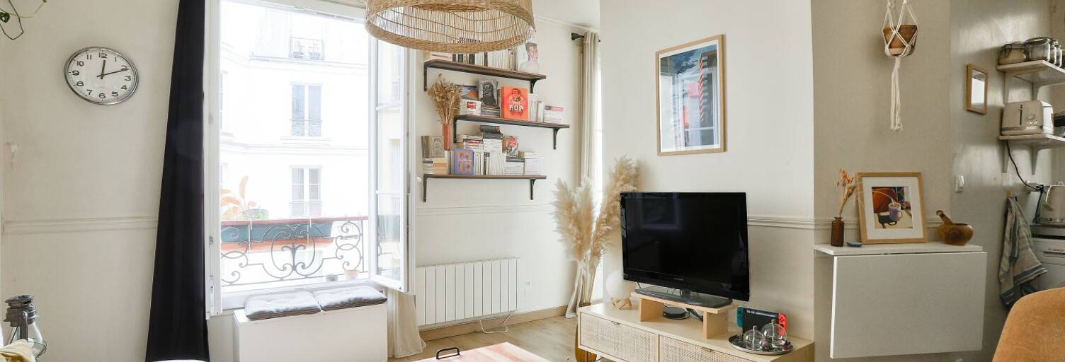 Appartement 2 Pièces 34 m² à vendre à Paris 18 (75018)