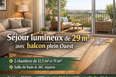 Appartement 2 pièces 376000 €