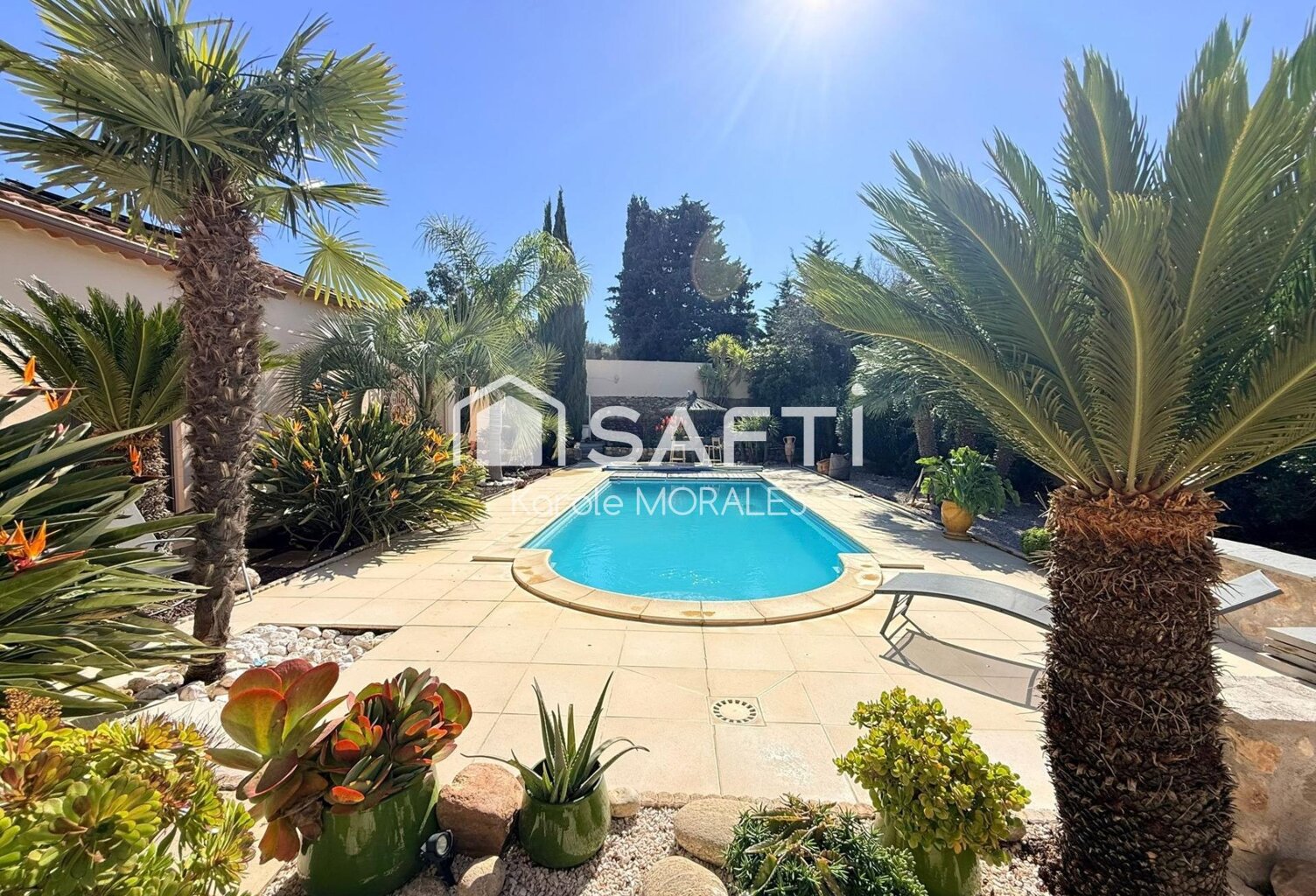 CABESTANY, MAS VERMEILLE, SUPERBE VILLA T6, 4 FACES, PISCINE, GARAGE — photo 1