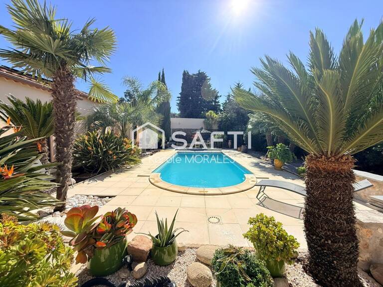 CABESTANY, MAS VERMEILLE, SUPERBE VILLA T6, 4 FACES, PISCINE, GARAGE — photo 1