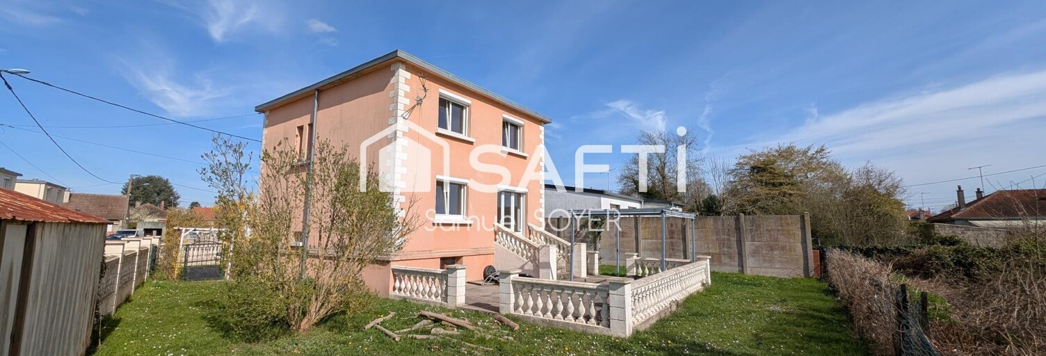 Maison 5 Pièces 100 m² à vendre à Chauny (02300)