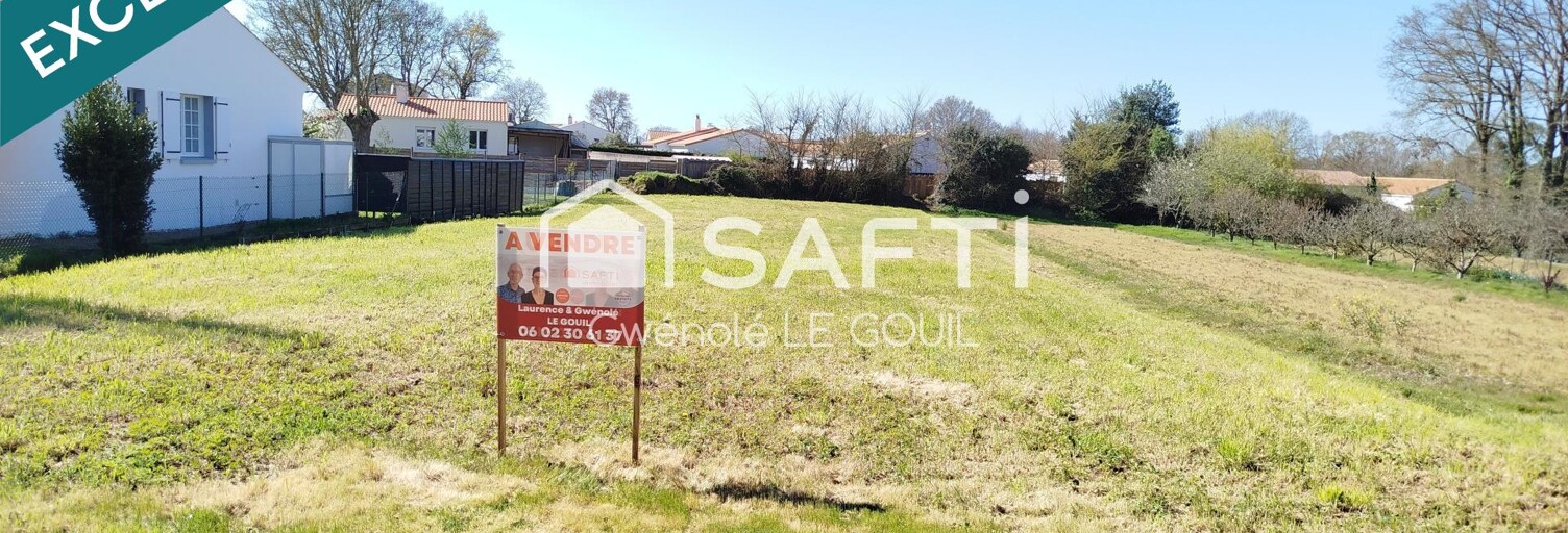 Terrain  1217 m² à vendre à L'Aiguillon-sur-Vie (85220)