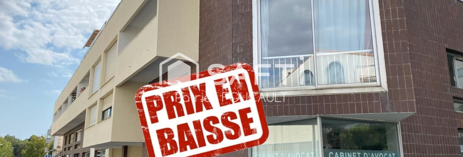 Appartement 1 Pièce 27 m² à vendre à La Rochelle (17000)