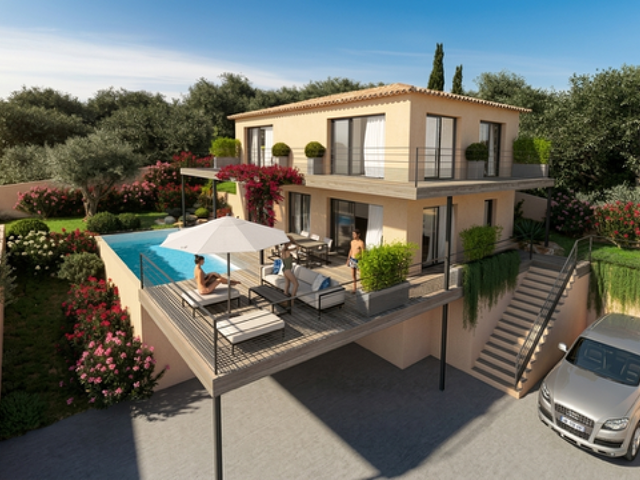 Villa T5 vue mer avec piscine Sari-Solenzara — photo du bien