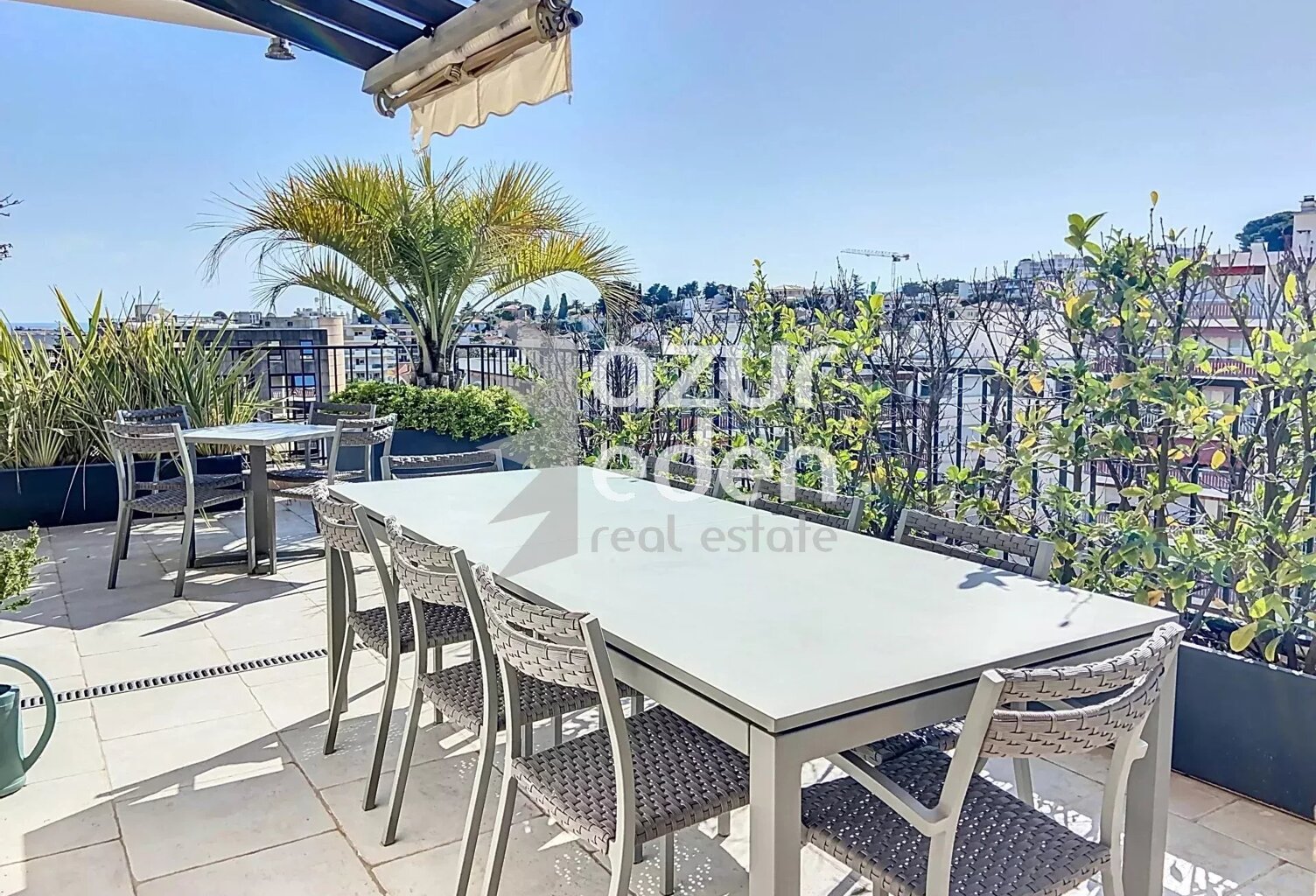 Le Cannet - 5P Toit terrasse vue panoramique — photo 1