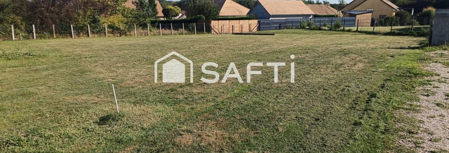 Terrain  942 m² à vendre à Saint-Martin-en-Bresse (71620)