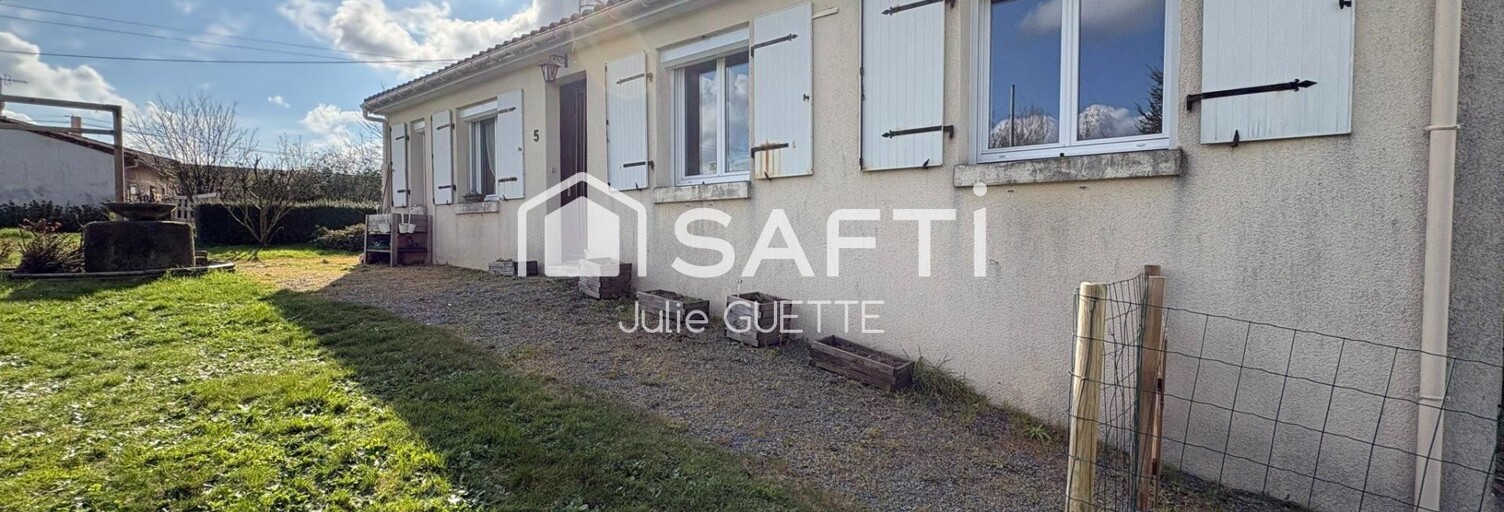 Maison 5 Pièces 97 m² à vendre à Montournais (85700)