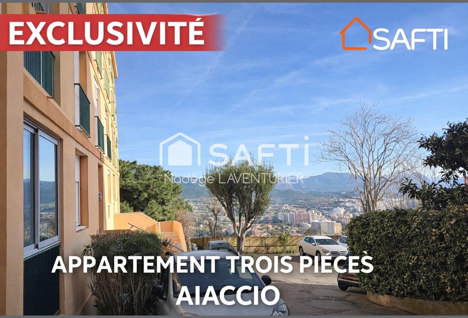 T3 avec loggias et cave  Ajaccio centre à 5 min — photo 1