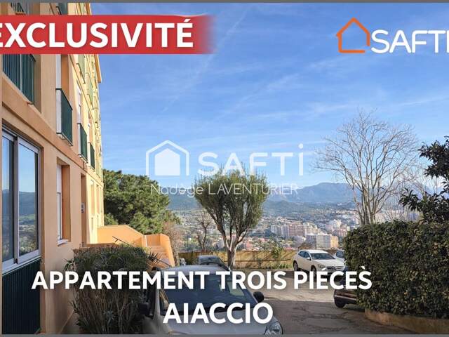 T3 avec loggias et cave  Ajaccio centre à 5 min — photo du bien