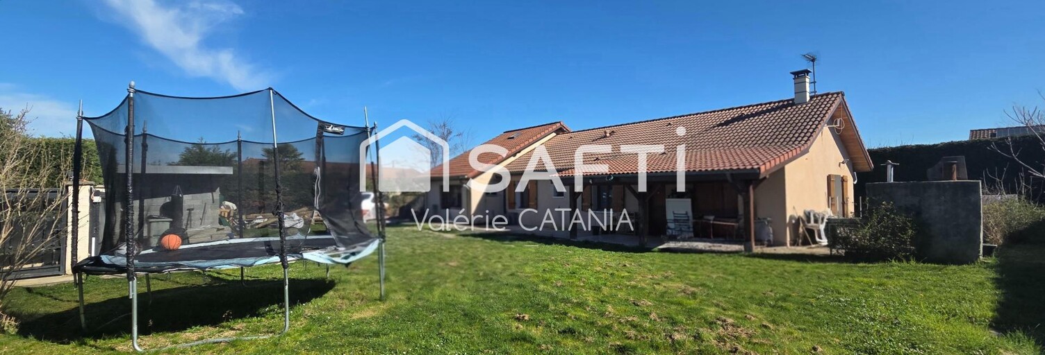 Maison 7 Pièces 122 m² à vendre à Saint-Siméon-de-Bressieux (38870)