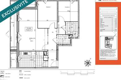 Appartement 3 pièces 335000 €