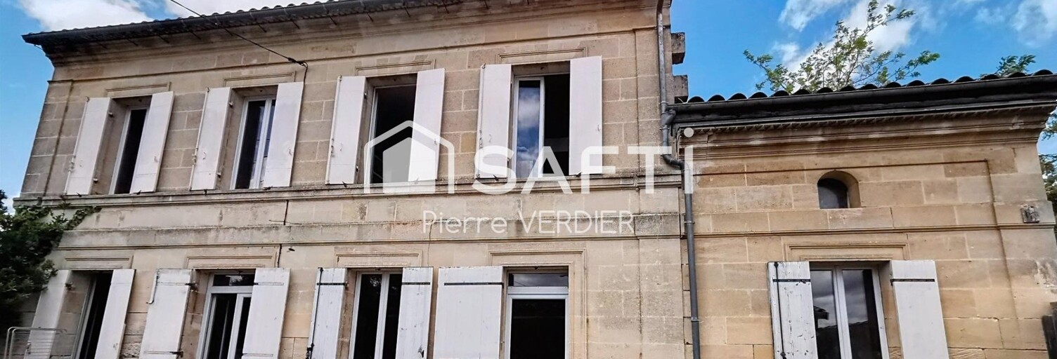 Maison 8 Pièces 156 m² à vendre à Prignac-et-Marcamps (33710)
