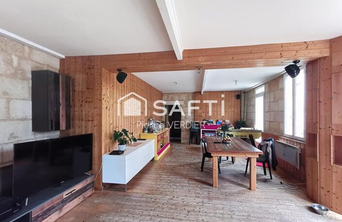 Maison en pierres, fond d'impasse, grand séjour — photo 3
