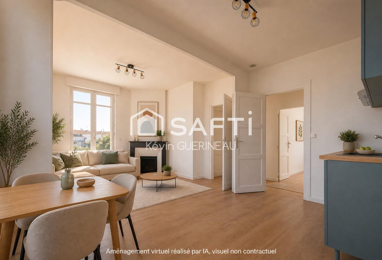 Appartement T3 lumineux et rénové au centre de Bacalan — photo 1