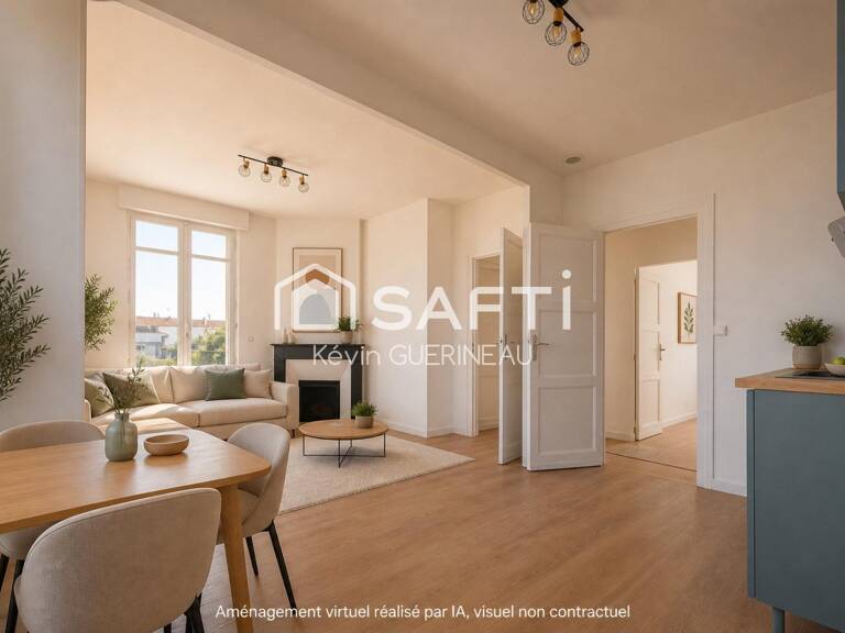 Appartement T3 lumineux et rénové au centre de Bacalan — photo 1