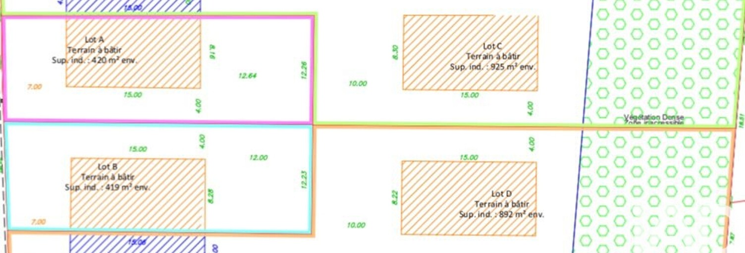 Terrain  400 m² à vendre à Corbeil-Essonnes (91100)