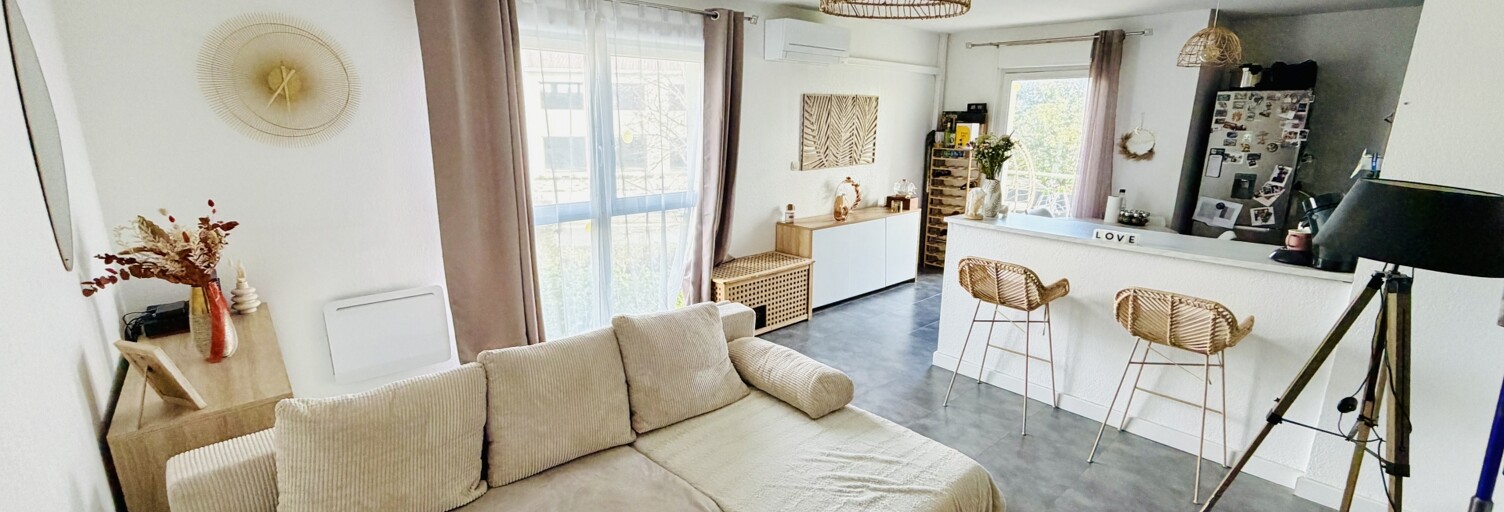 Appartement 3 Pièces 63 m² à vendre à Bruguières (31150)