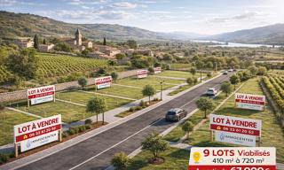 Terrain  410 m² à vendre à Arras-sur-Rhône (07370)