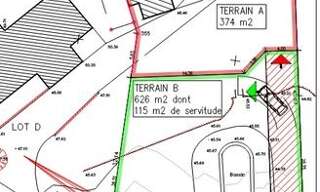 Terrain  626 m² à vendre à Lambesc (13410)