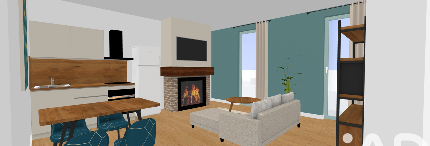 Appartement 2 Pièces 50 m² à vendre à Nègrepelisse (82800)