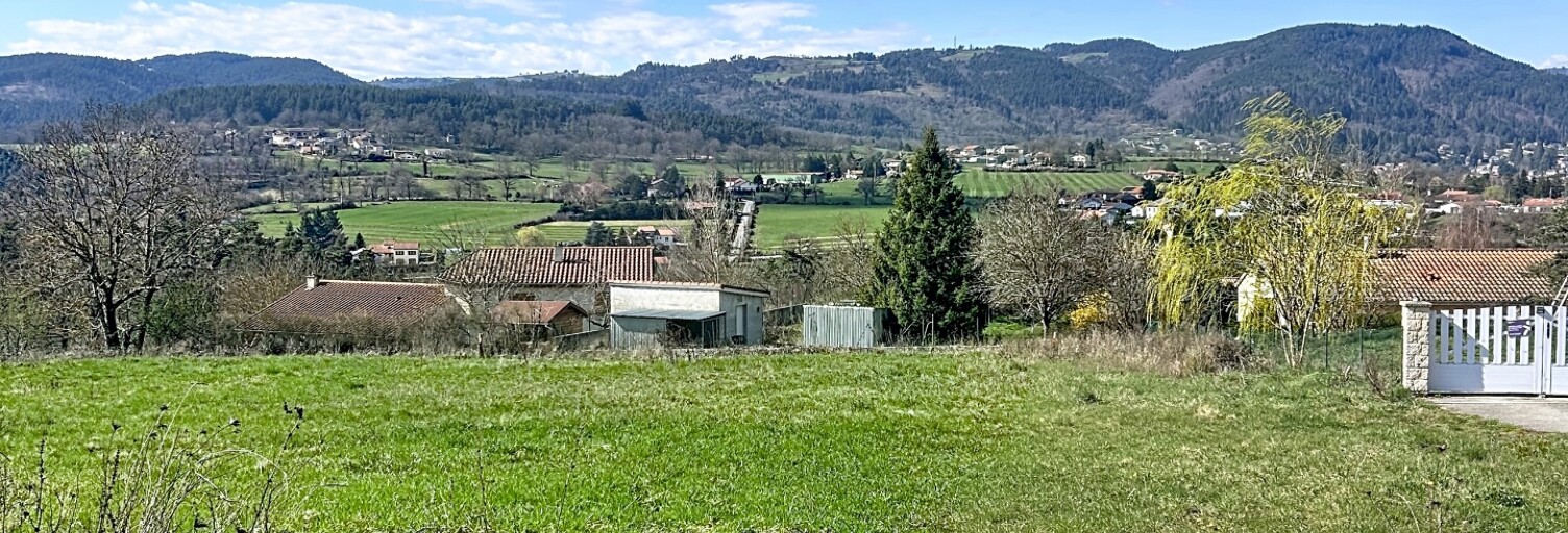 Terrain  1250 m² à vendre à Beauzac (43590)