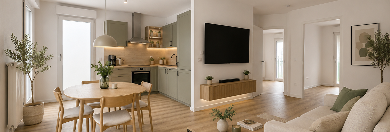 Appartement 3 Pièces 69 m² à vendre à Villeneuve-la-Garenne (92390)