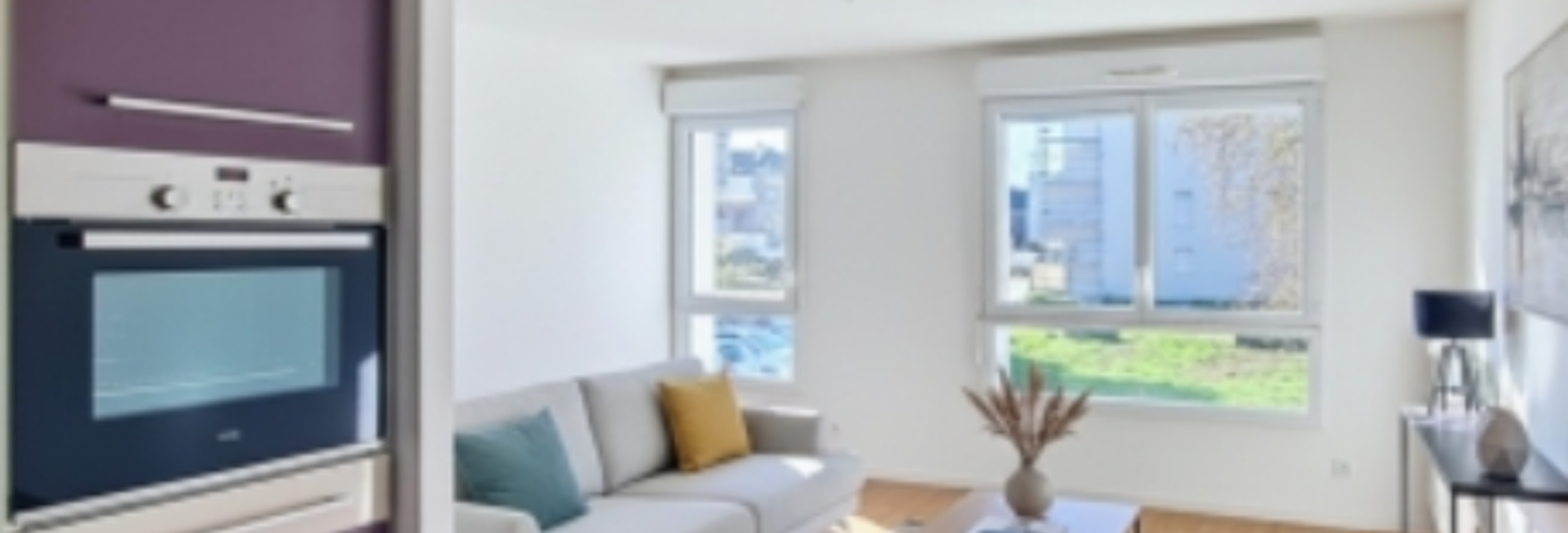 Appartement 2 Pièces 44 m² à vendre à Saint-Nazaire (44600)