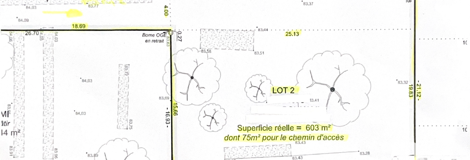 Terrain  603 m² à vendre à Mûrs-Erigné (49610)