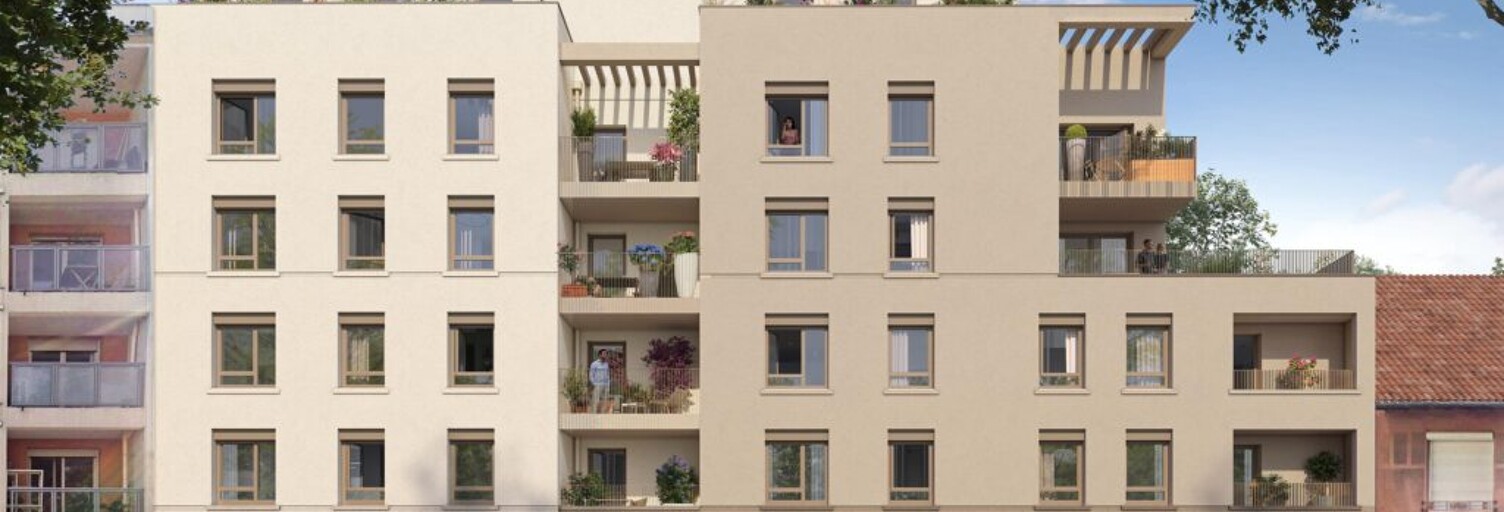 Appartement neuf T2, T3, T4 Pièce 41 à 81 m² à vendre à Lyon 8 (69008)