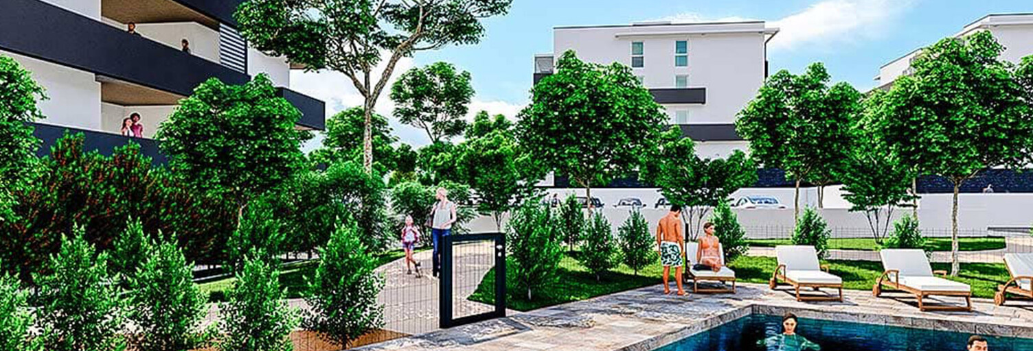 Appartement neuf T2, T3, T4 Pièce 40 à 75 m² à vendre à Agde (34300)