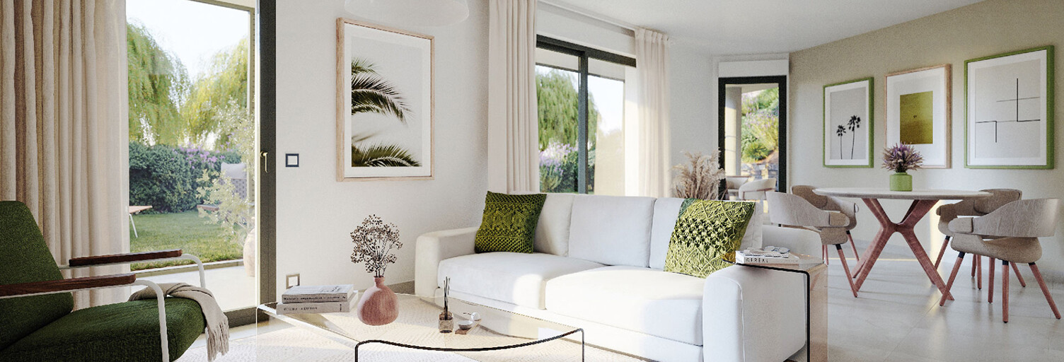 Appartement neuf T2, T3, T4 Pièce 40 à 75 m² à vendre à Saint-Laurent-du-Var (06700)