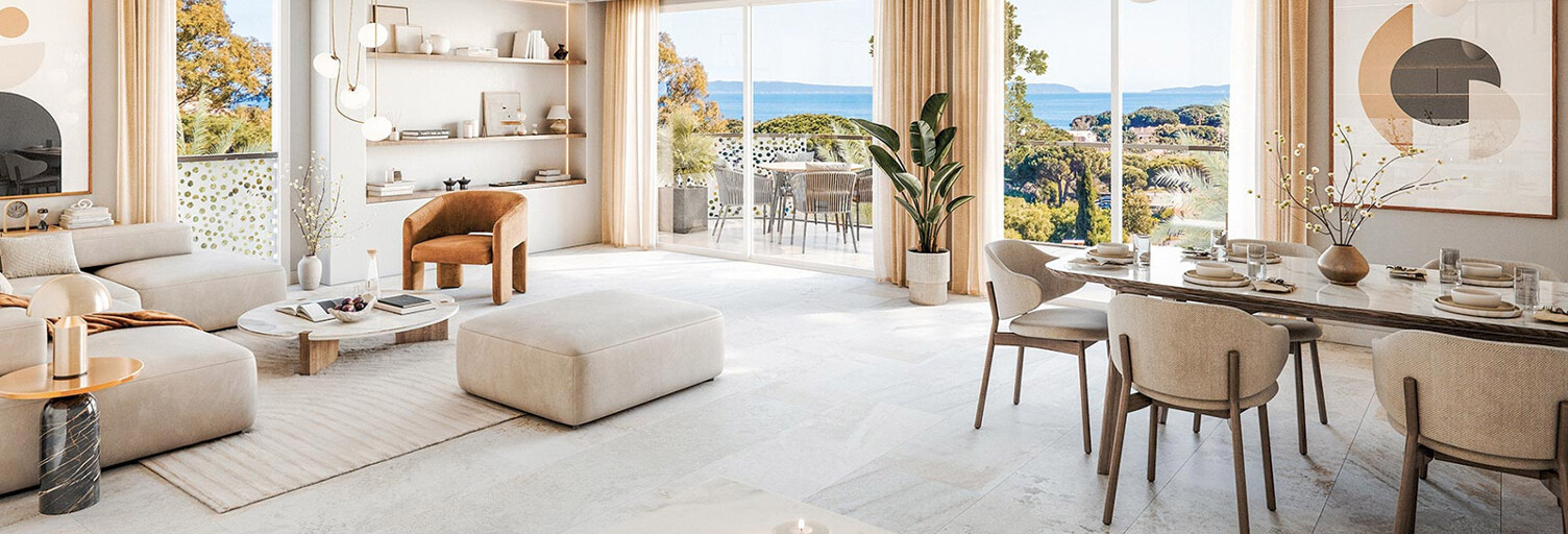 Appartement neuf T2, T4, T5 Pièce 40 à 90 m² à vendre à Le Lavandou (83980)