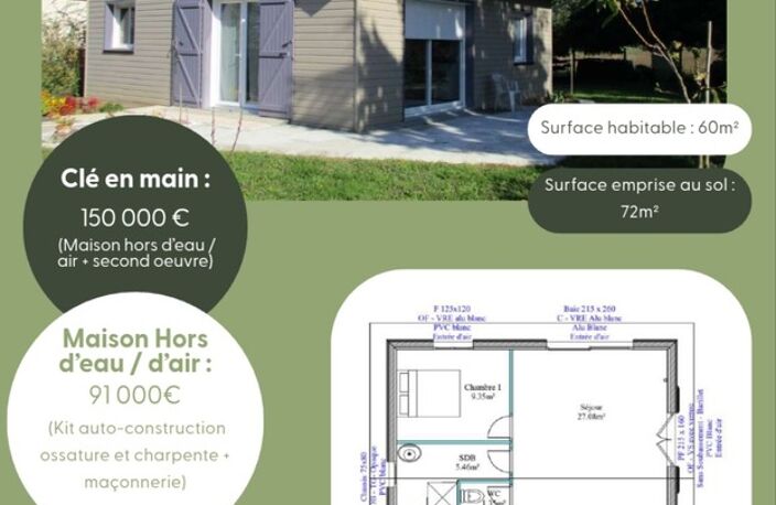 Terrain à vendre de 900,00 m² LE HOUGA (32) LOT 06 — photo 5