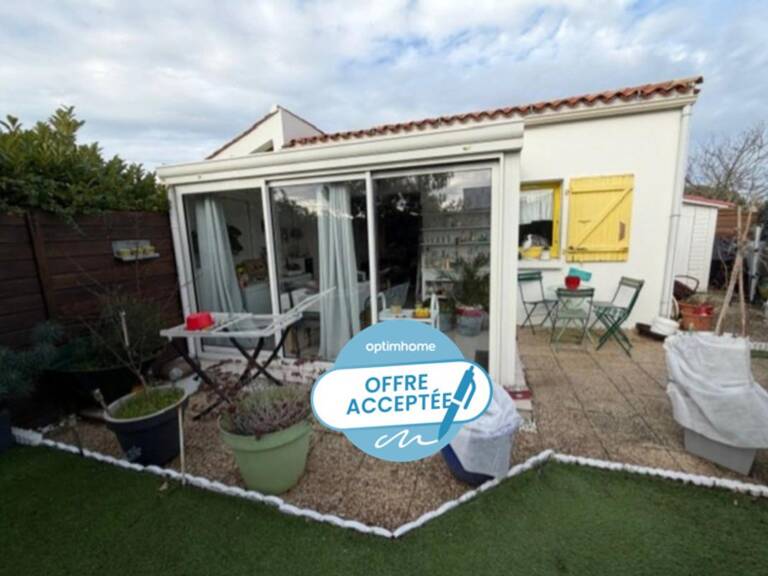 LA TRANCHE SUR MER (85) A 800 M DES PLAGES ADORABLE VILLA PLAIN PIED/4 COUCHAGES AVEC JARDIN ET PARKING — photo 1
