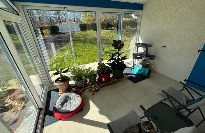Maison à vendre 5 pièces LABATUT (40) contemporaine avec studio indépendant et double garage sur terrain arboré de plus de 6500m2 — photo 4