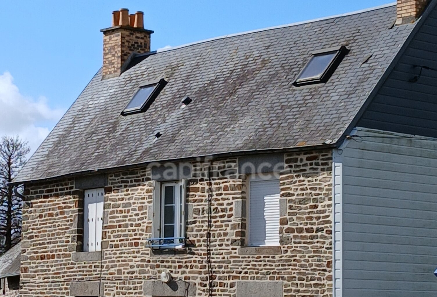 Maison 3 pièces en pierre à restaurer - LA GRAVERIE (14350) — photo 1