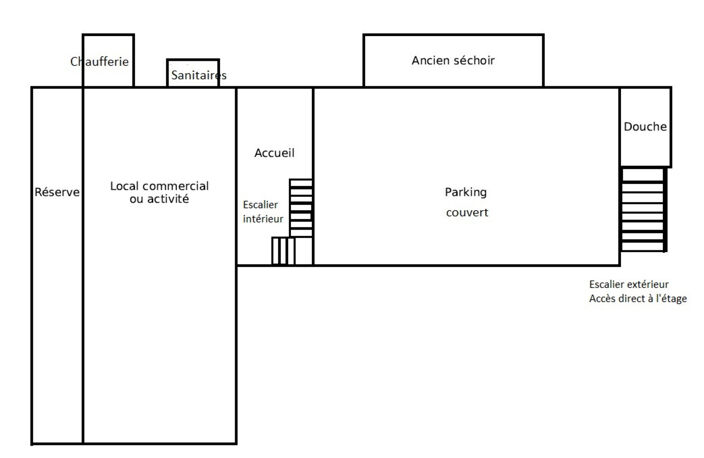 Ancien hôtel 604 m² – 16 chambres, local commercial 113 m² et terrain à bâtir 1 909 m² – 12 min de Lacq, 23 min de Pau — photo 4
